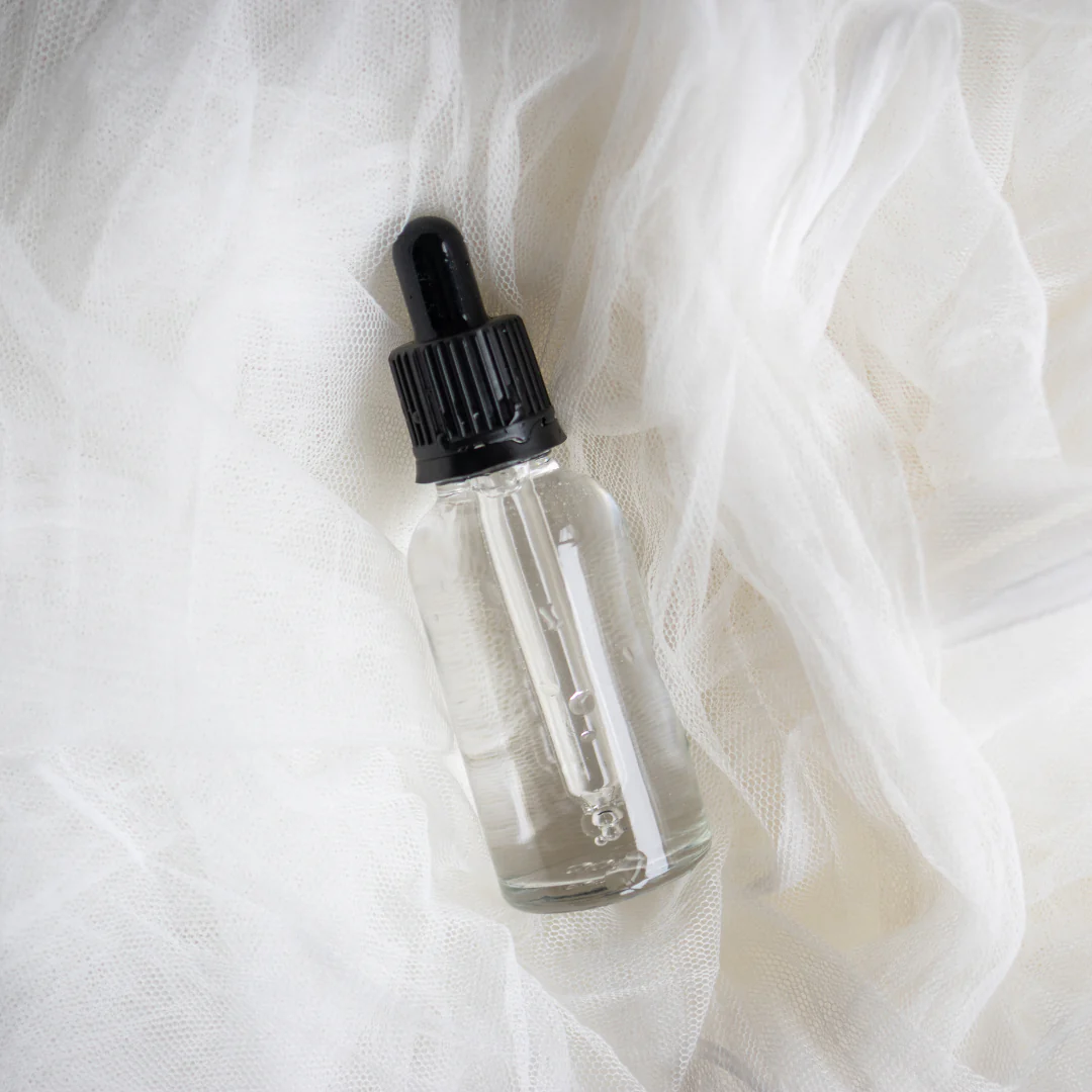 Clear Dropper Bottle 30ml with Lid - Image 2