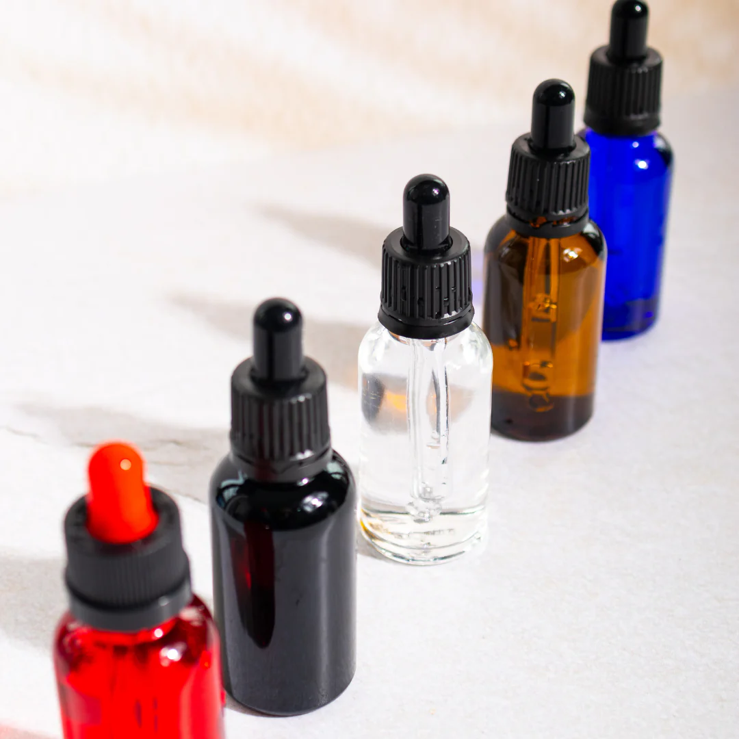 Amber Dropper Bottle 50ml with Lid - Image 3