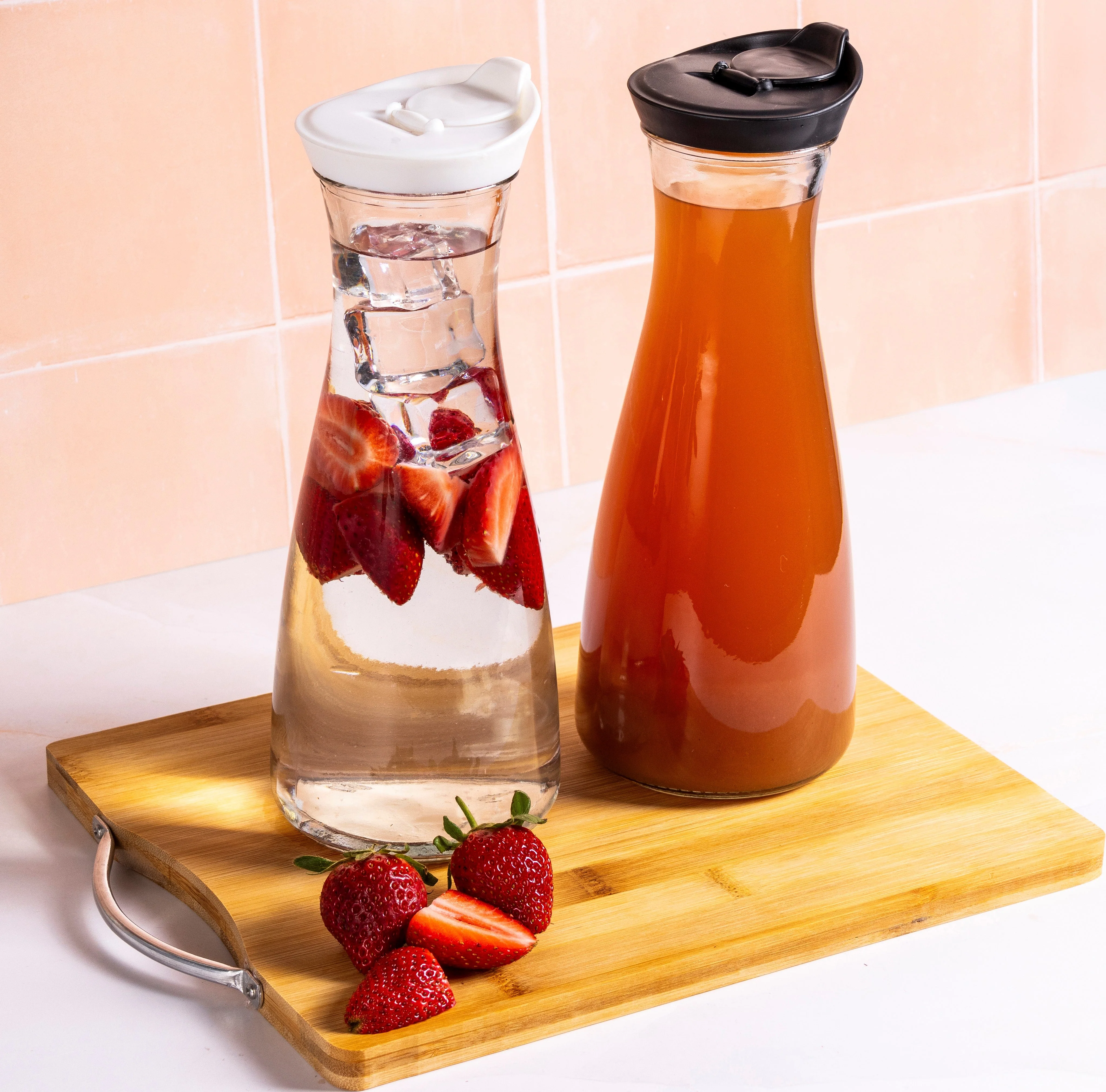 Carafe 850ml With Black Lid - Image 3