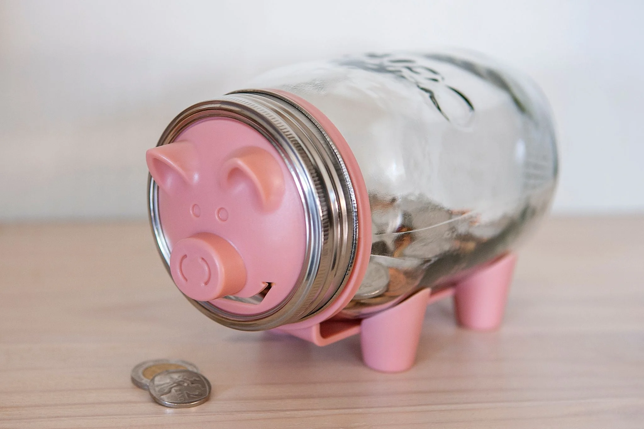 Consol Glass Piggy Bank 1000ml (1L) - Image 4