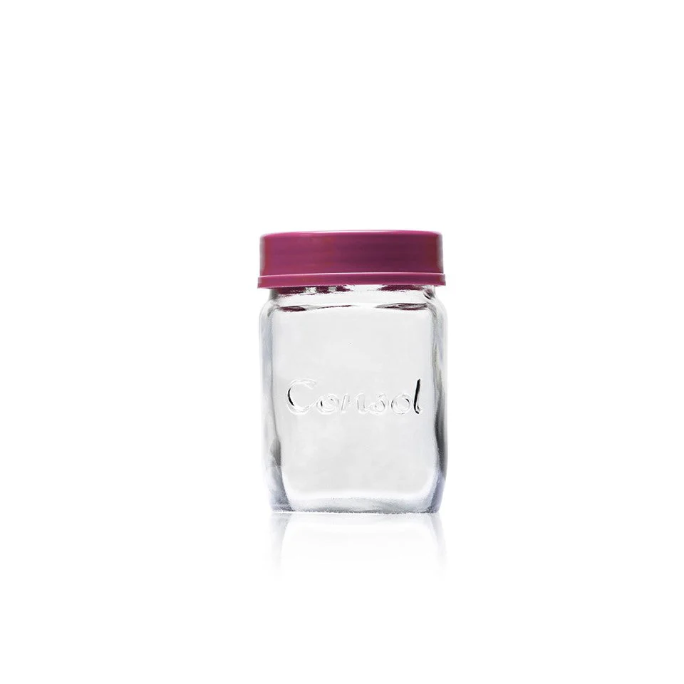 Consol Glass Preserve Jar 250ml with Coloured Lid - Image 7