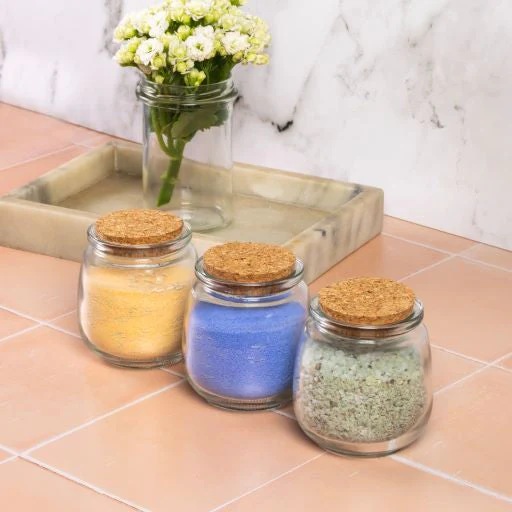 Round Bottle & Cork Lid 260ml 6 Pack - Image 2