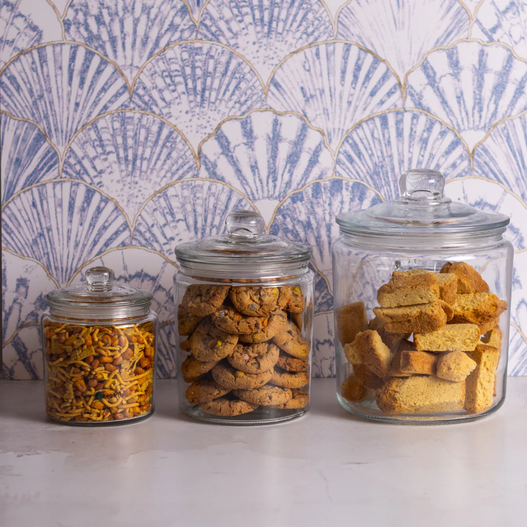 Round Deli Cookie Jar 1900ml (1.9l) - Image 2